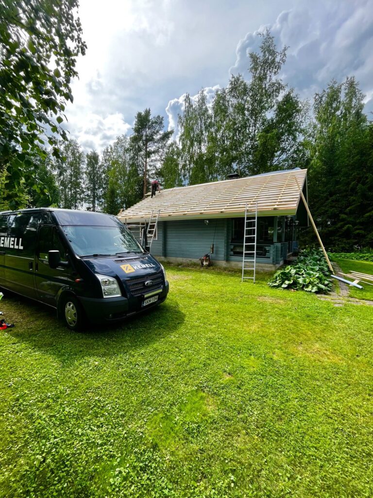 Ulkorakennuksen remontti