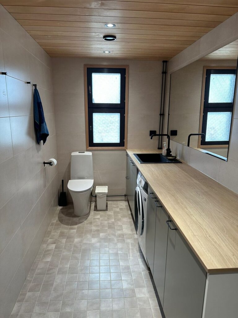 WC ja kodinhoitotila